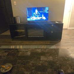 Tv Stand With Electric Fireplace 