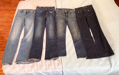 Jeans size 4 & 6