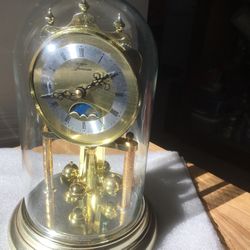 Vintage Elgin American Anniversary Clock with Moon Phase display