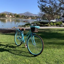 New Beautiful Beach Cruiser Ladies Women’s Girls Hybrid 5’4” To 6’2”