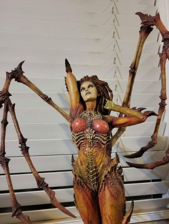 Sideshow Collectibles Starcraft Kerrigan Queen Of Blades Blizzard 25" Statue Figurine Rare