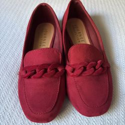 Red Shoes Flats Size 7.5
