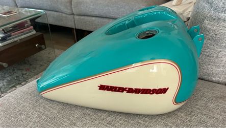Two Harley tanks