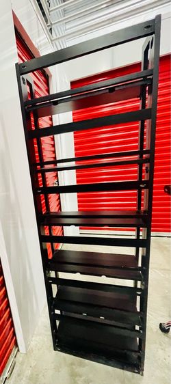 Black Stand Alone Book Shelf