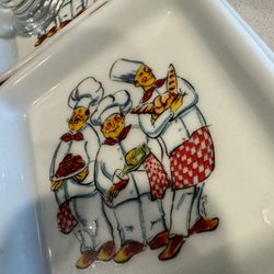 Snack Plate Set With Free Limoncello Glasses