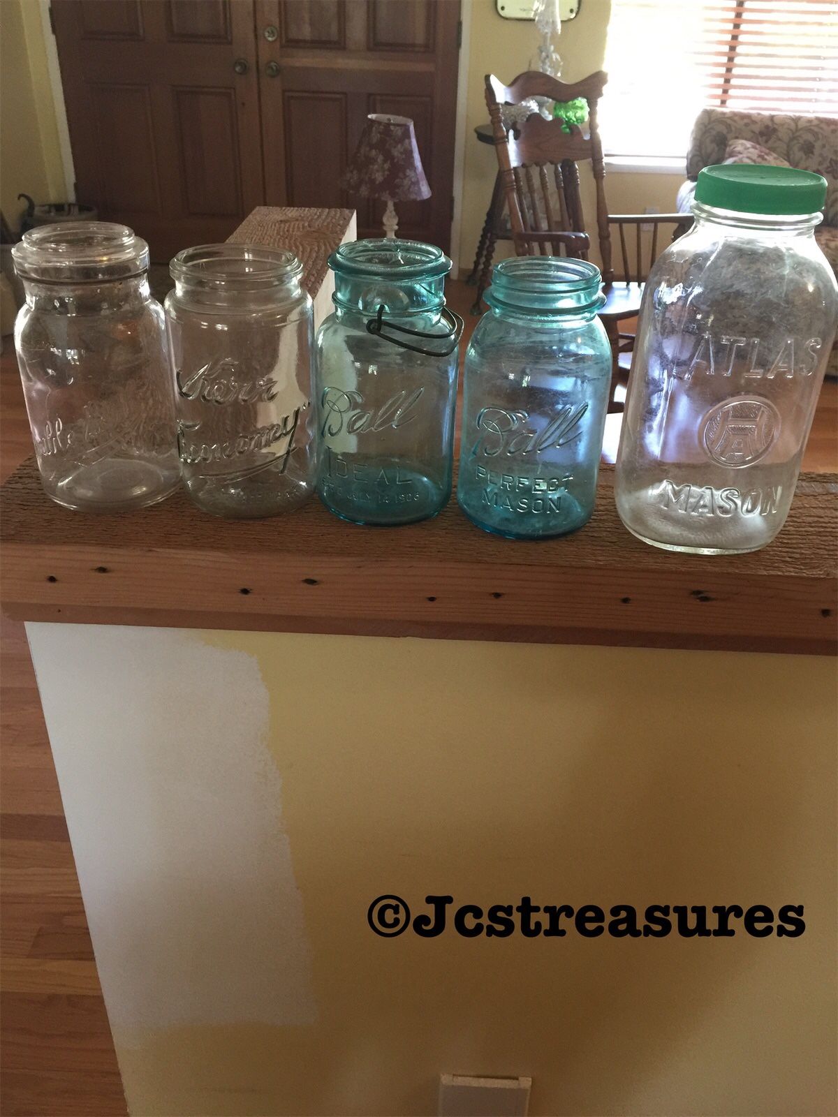 Assorted Mason Jars 