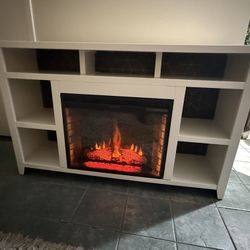 Fireplace TV Stand 