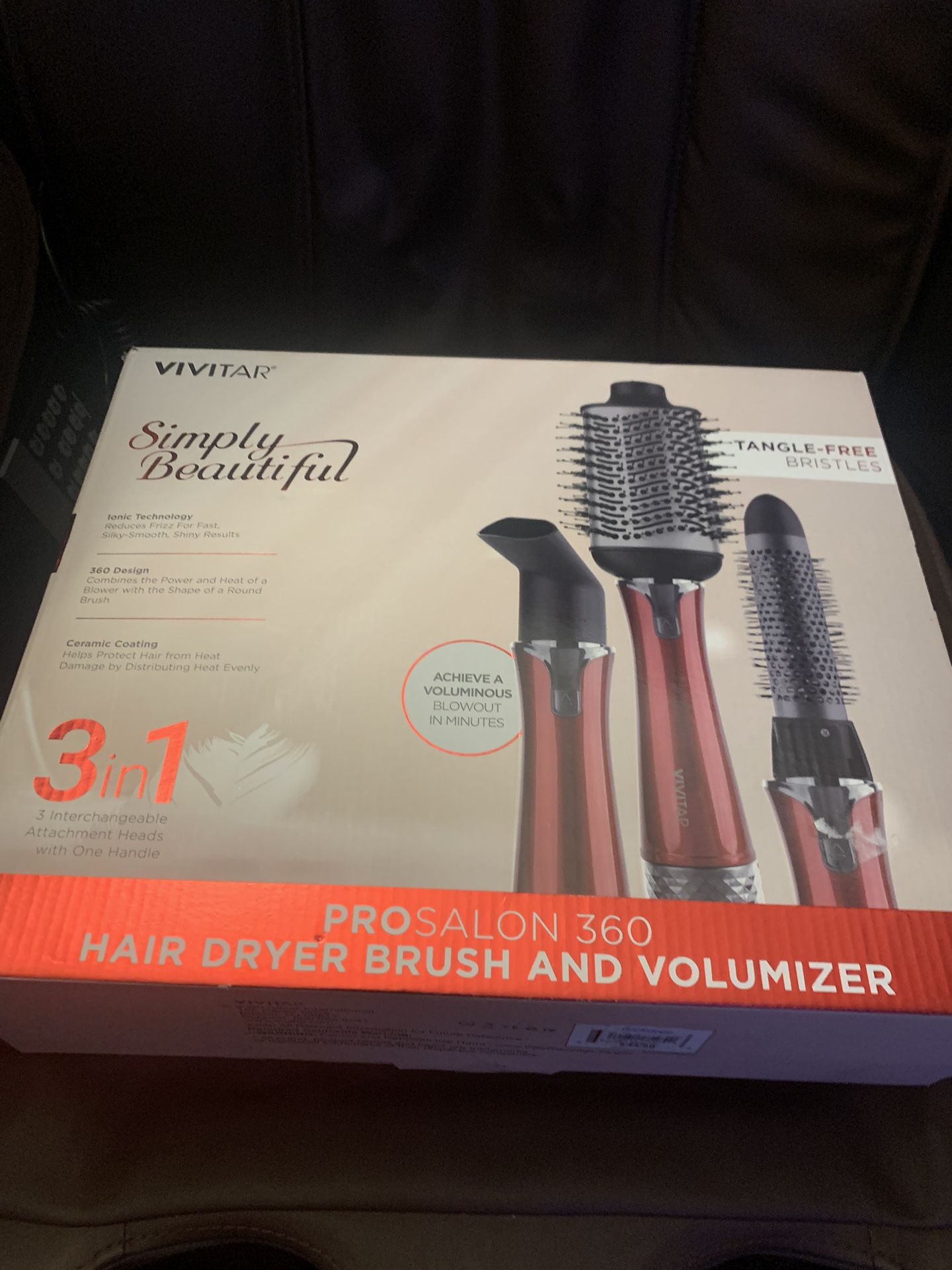Pro Salon Hair Dryer Brush And Volumizer