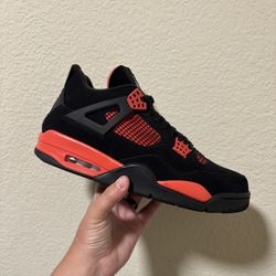 Jordan Retro 4 Red Thunder 