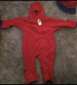 Columbia 24 month baby fleece onesie
