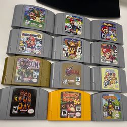 Nintendo 64 / N64 Third Party Games / Tested / $20 Each