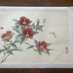 Asian Water Colors Vintage