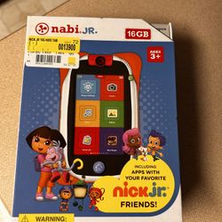 Nabi Jr. Nick Jr Tablet Brand New