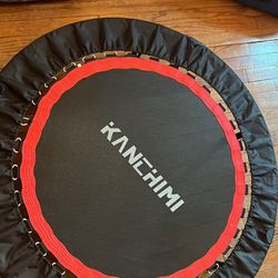 !!ALMOST BRAND NEW KANCHIMI MINI TRAMPOLINE/REBOUNDER FOR SALE! 
