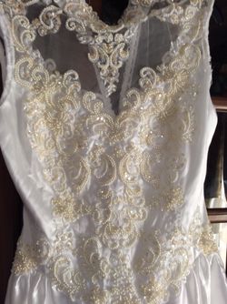 Wedding dress size 8/9