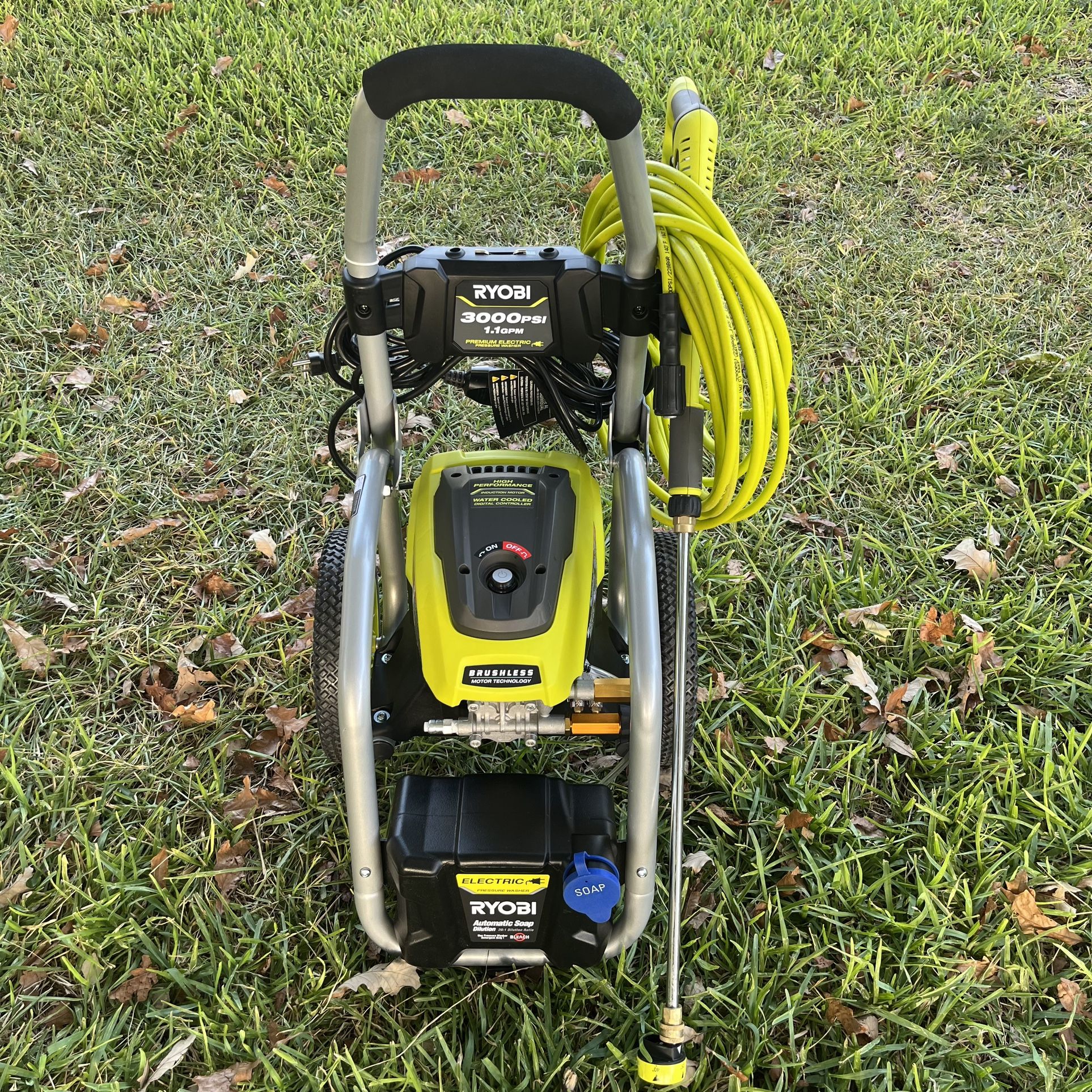 Ryobi 3000 Psi Electric Pressure Washer
