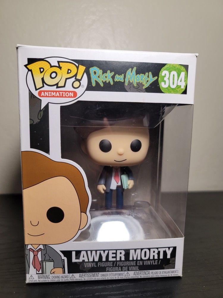 Lawyer Morty 304 FunkoPop