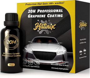 New! 20H Graphene Ceramic Coating for Cars - 70ml, Professional Ceramic Coating