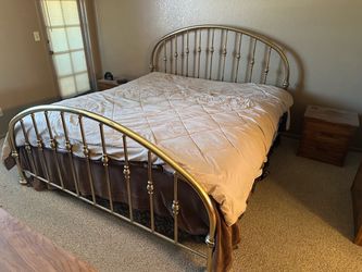 Brass King Size Bed