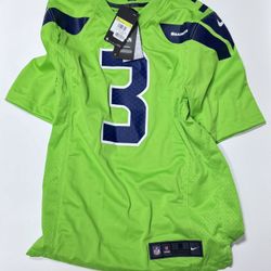 seahawks jersey wilson 3 nfl jersey original brand new one each size  XXL XL S nike $50 each jersey