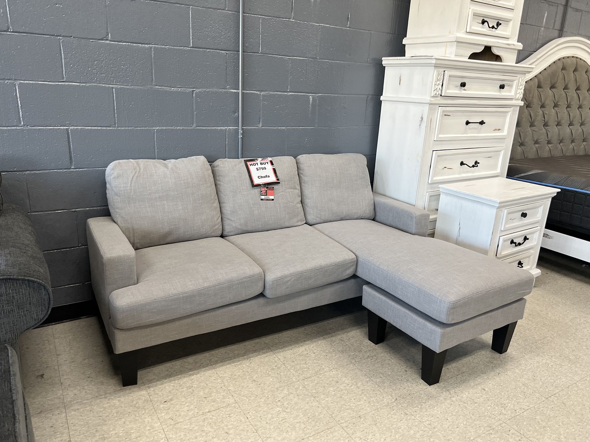‼️MANAGER SPECIAL‼️ New Studio Sectional $499.00!!