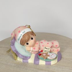 Precious Moments Baby's 1st Christmas Ornament 