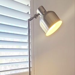 Silver Floor Lamp