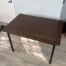 Wooden Table (Comes With 3 Chairs)
