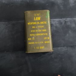 Law Low Temperature Weapon Oil