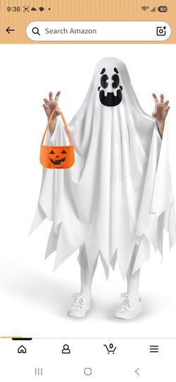 Child 3T Ghost Costume $10