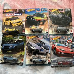 Hot Wheels  Premium $7 ( Lot 4 )