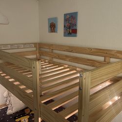 Kids’ Twin Size Bunk Bed From IKEA $100
