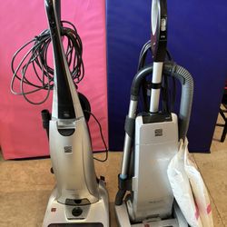 2 Kenmore Vacuum Cleaners Elite And intuition 