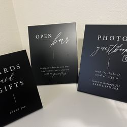 Wedding Signs