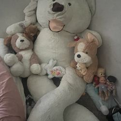 Giant White Teddy Bear