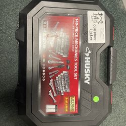 Husky 149 Piece Mechanics Tool Set 1/4, 3/8, 1/2 Drive