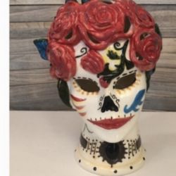 Dia De Los Muertos Tea Light Holder