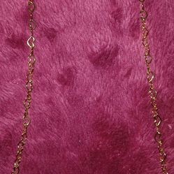 16" 14K Gold Filled Heart Link Necklace (Made in Italy)