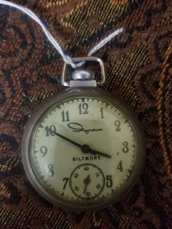 Antique Ingraham Biltmore Pocket Watch