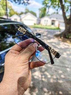Brand new Versace clear glasses