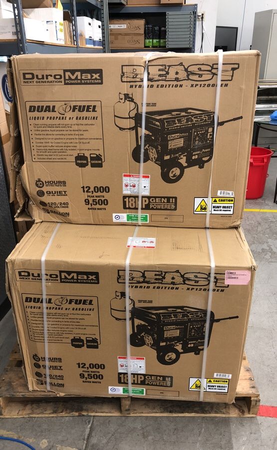 DuroMax 12,000 Watt Dual Fuel Generator