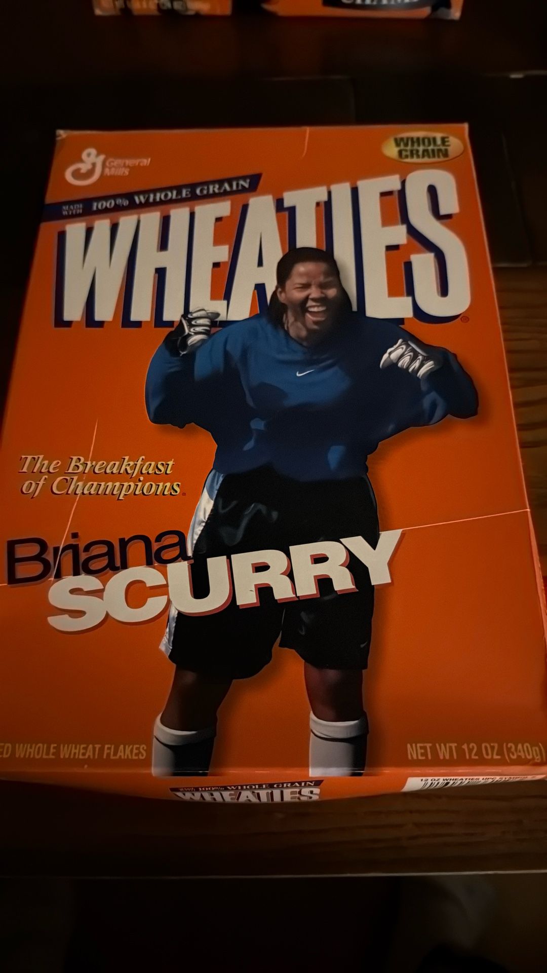 WHEATIES Vintage USA World Cup Champions Soccer Briana Scurry