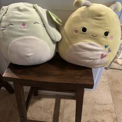 2 Squishmallow Plush - Bunny And Butterfly