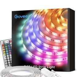 Govee 16.4ft LED Strip Lights: Color Changing with Remote (new)