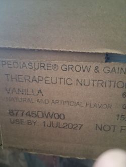 PediaSure Grow & Gain Vanilla Therapeutic Nutrition