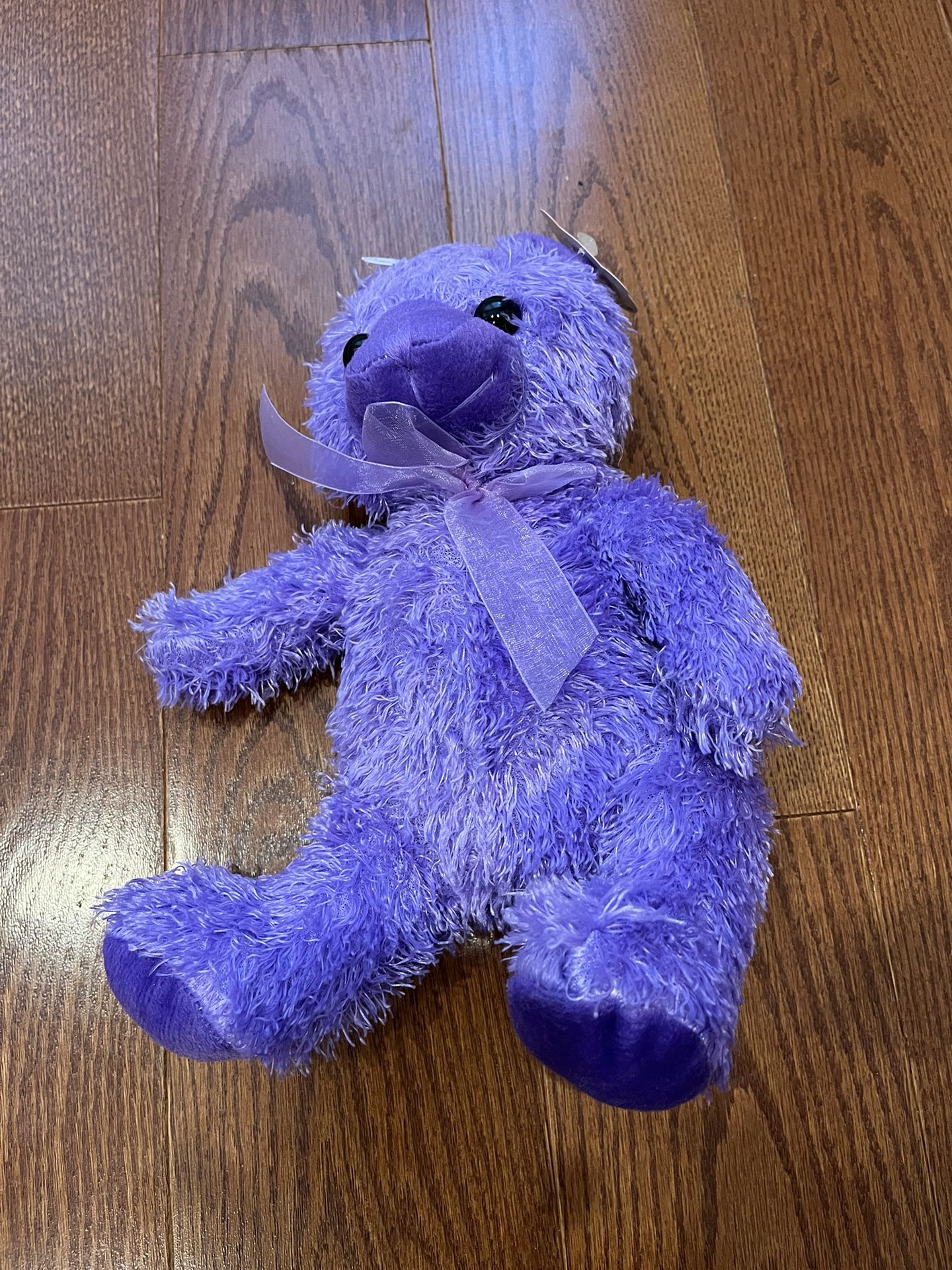 Cuddly, Cousins, 10 Inch Stuffed Purple, Soft Bear