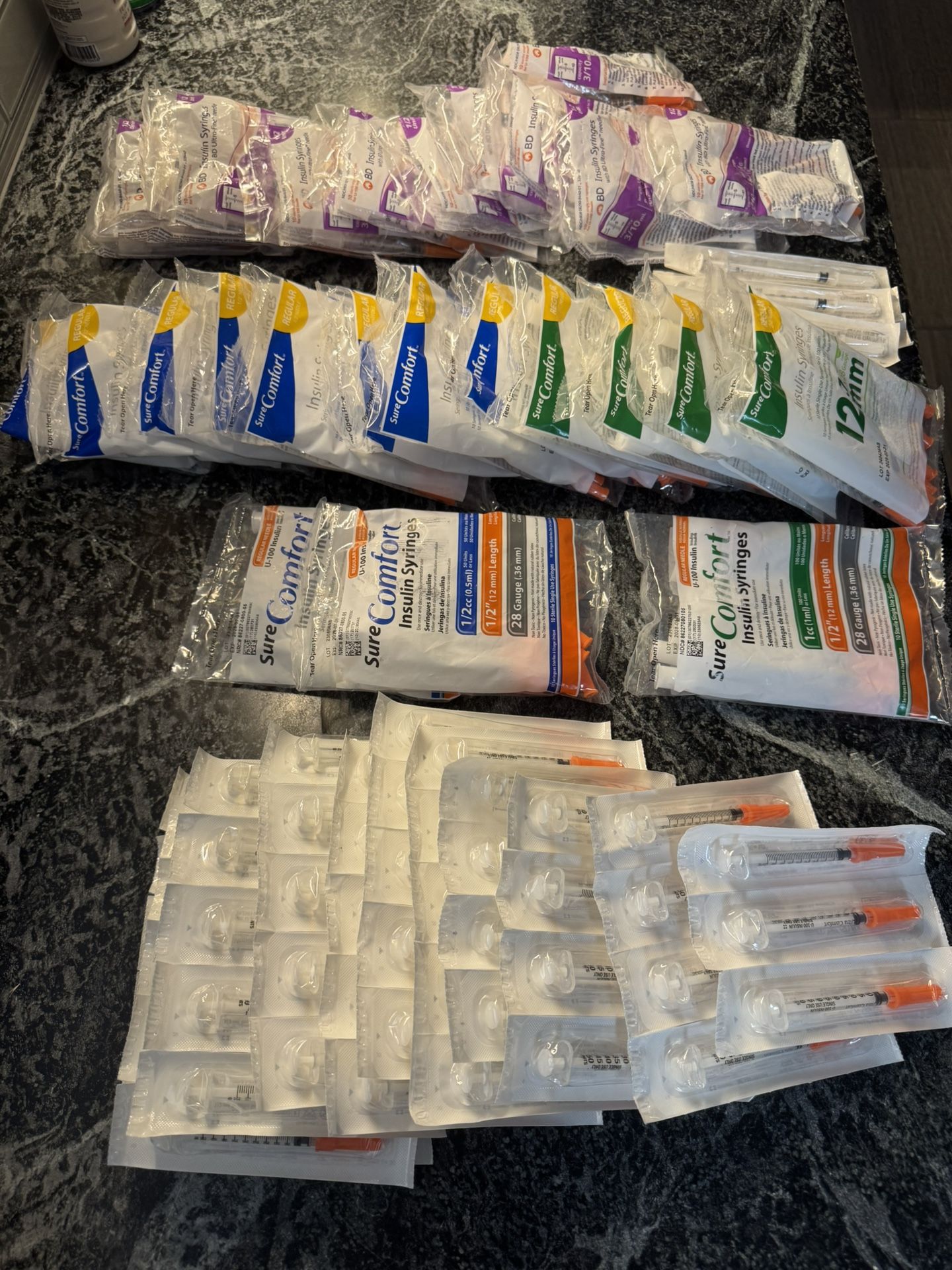 insulin syringes