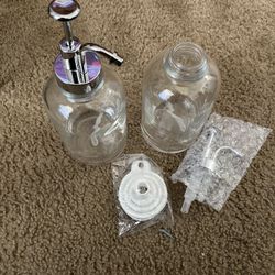 Glass Dispenser Set
