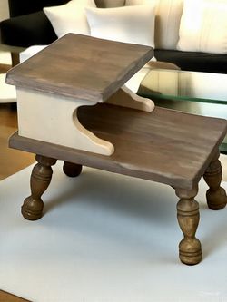 Vintage To Modern Side Table 