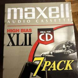 *BRAND NEW * XLII 90 Minutes High Bias Audio Cassette Tape -7-Pack